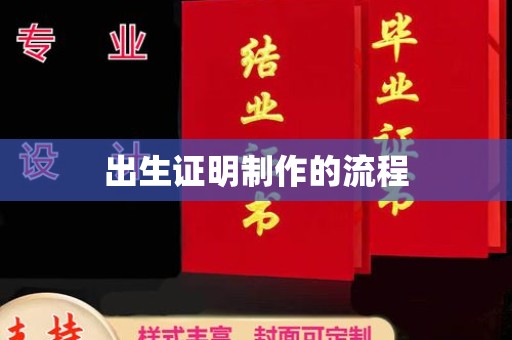沙洋出生证明制作的流程