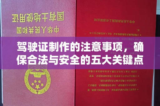 沙洋驾驶证制作的注意事项，确保合法与安全的五大关键点