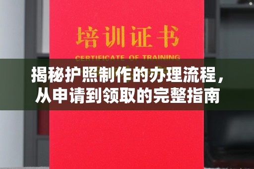沙洋揭秘护照制作的办理流程，从申请到领取的完整指南