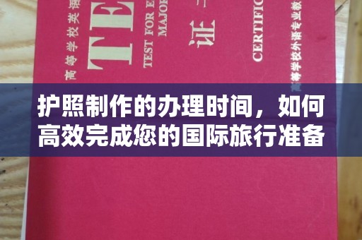 沙洋护照制作的办理时间，如何高效完成您的国际旅行准备