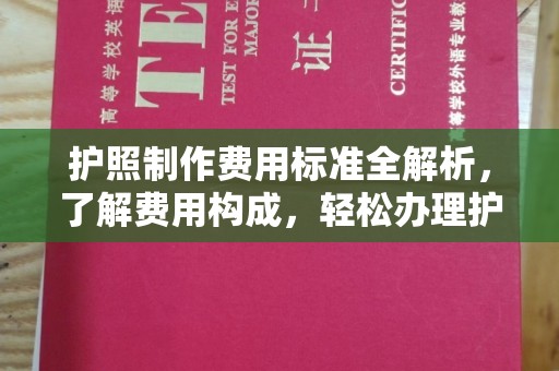 沙洋护照制作费用标准全解析，了解费用构成，轻松办理护照